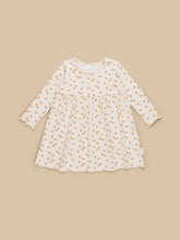 Load image into Gallery viewer, Huxbaby - Organic Beary Cute Rib Dress - Almond