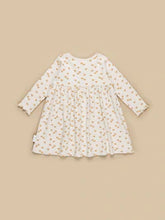 Load image into Gallery viewer, Huxbaby - Organic Beary Cute Rib Dress - Almond