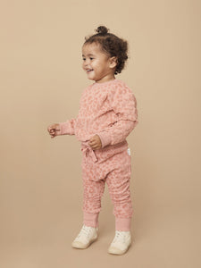 Huxbaby - Organic Dusty Rose Terry Sweatshirt - Dusty Rose