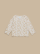 Load image into Gallery viewer, Huxbaby - Organic Beary Cute Rib Henley - Almond