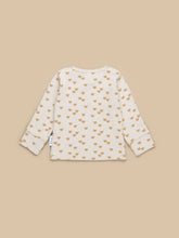 Load image into Gallery viewer, Huxbaby - Organic Beary Cute Rib Henley - Almond