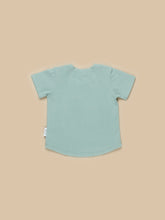 Load image into Gallery viewer, Huxbaby - Organic Skater Monster T-Shirt - Wasabi