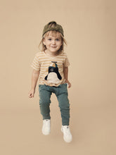 Load image into Gallery viewer, Huxbaby - Organic  Spruce Drop Pocket Crotch Pant - Spruce