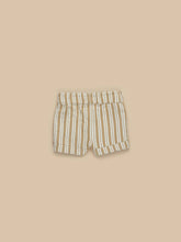 Load image into Gallery viewer, Huxbaby - Stripe Reversible Short - Light Spruce + Amber Stripe