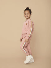 Load image into Gallery viewer, Huxbaby - Organic Retro Track Pant - Dusty Rose