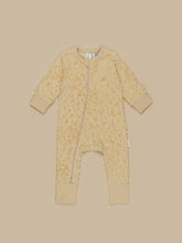 Load image into Gallery viewer, Huxbaby - Organic Golden Terry Zip Romper - Golden