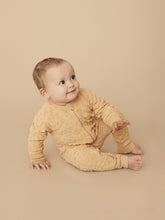 Load image into Gallery viewer, Huxbaby - Organic Golden Terry Zip Romper - Golden