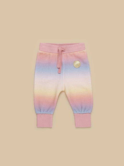 Huxbaby - Organic Sunset Rainbow Track Pant - Multi