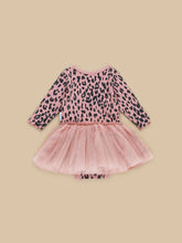 Load image into Gallery viewer, Huxbaby - Leopard Rib Ballet Onesie - Dusty Rose