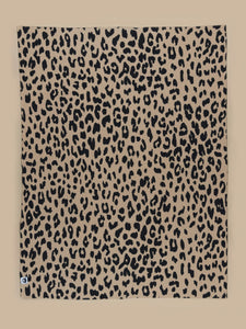 Huxbaby - Organic Leopard Knit Blanket (One Size) - Honeycomb