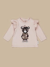 Load image into Gallery viewer, Huxbaby - Organic Teddy Hux Frill Top - Rose