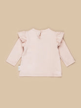 Load image into Gallery viewer, Huxbaby - Organic Teddy Hux Frill Top - Rose
