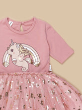 Load image into Gallery viewer, Huxbaby - Rainbow Seacorn Ballet Dress - Dusty Rose