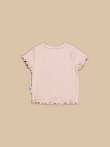 Huxbaby - Rose Rib Tee - Rose