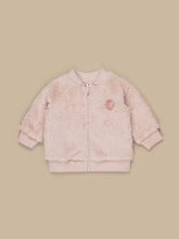 Load image into Gallery viewer, Huxbaby - Rainbow Hearts Fur Jacket - Rose