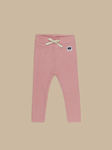 Huxbaby - Dusty Rose Rib Legging - Dusty Rose