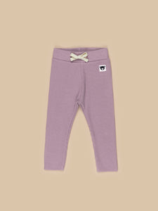 Huxbaby - Organic Grape Rib Legging - Grape