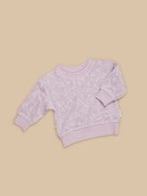 Load image into Gallery viewer, Huxbaby - Organic Huxbear Lavender Terry Sweatshirt