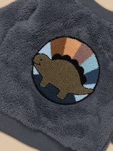 Load image into Gallery viewer, Dino Fur Jacket - Ink