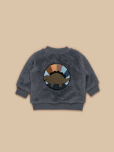 Load image into Gallery viewer, Dino Fur Jacket - Ink