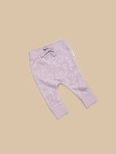 Load image into Gallery viewer, Huxbaby - Organic Huxbear Lavender Terry Drop Crotch Pant