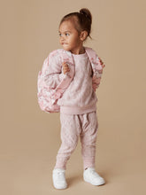 Load image into Gallery viewer, Huxbaby - Organic Huxbear Lavender Terry Drop Crotch Pant