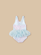 Load image into Gallery viewer, Huxbaby - Rainbow Flower Ballet Swimsuit - Sky