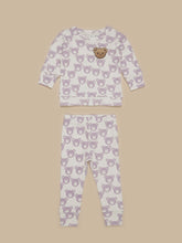 Load image into Gallery viewer, Huxbaby - Organic Huxbear Lavender Pajama Set