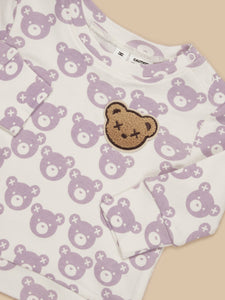 Huxbaby - Organic Huxbear Lavender Pajama Set