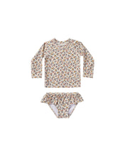 Load image into Gallery viewer, Rylee + Cru - Rashguard Girl Set - Summer Bloom