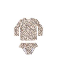 Rylee + Cru - Rashguard Girl Set - Summer Bloom