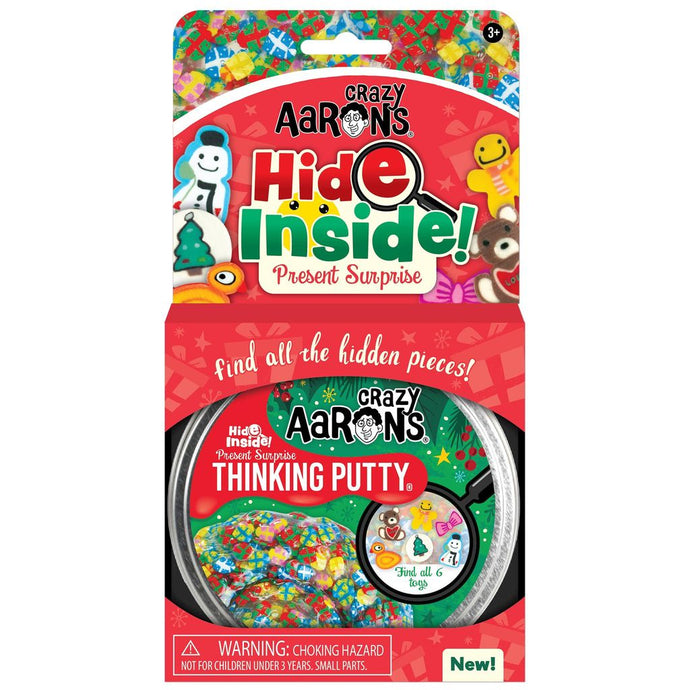Crazy Aarons - Hide Inside Present Surprise Thinking Putty - Full Size