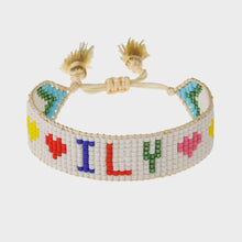 Load image into Gallery viewer, Hart - ILY Kids Beaded Bracelet