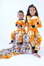 Load image into Gallery viewer, Birdie Bean - Binx Candy Corn 2-Piece Pajamas