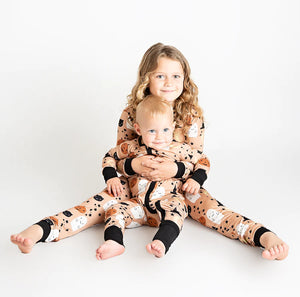 Emerson and Friends - Trick or Treat Halloween Bamboo Baby Convertible Footie Pajamas