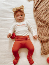 Load image into Gallery viewer, Tenth &amp; Pine - Pumpkin - Long Sleeve Organic Bodysuit