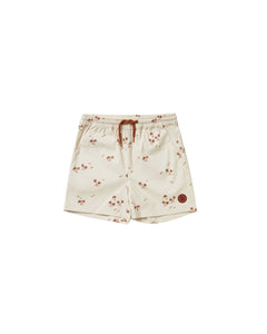 Rylee + Cru - Boardshort - Palms - Natural