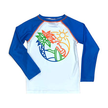 Load image into Gallery viewer, appaman - Long Sleeve Rash Guard - Blue