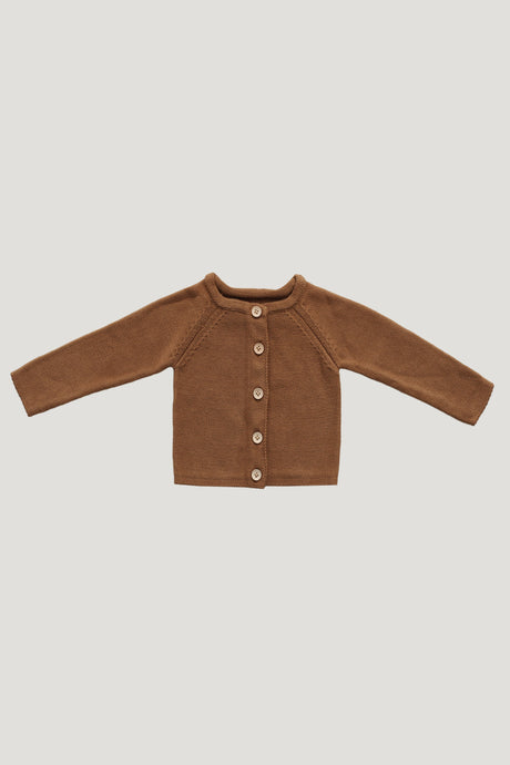 Jamie Kay Simple Cardigan Infant - Camel