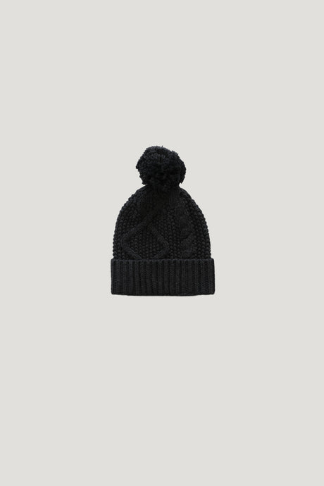 Jamie Kay Cable Knit Hat - Shadow Marle