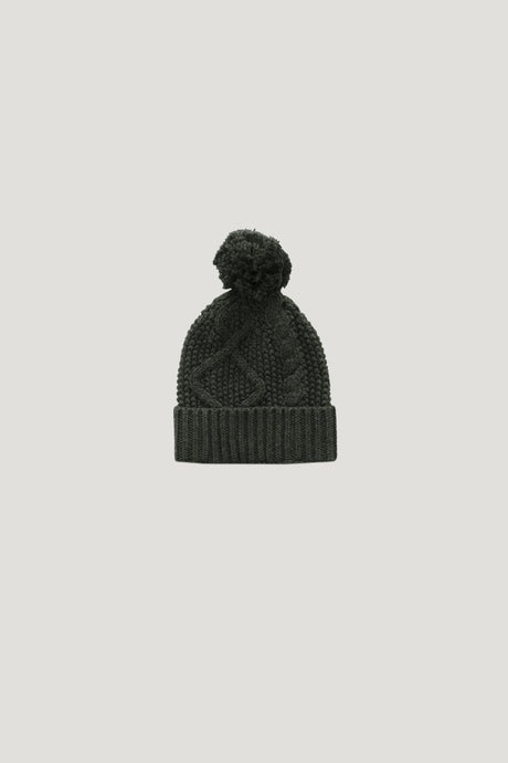 Cable Knit Hat - Juniper