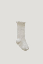 Load image into Gallery viewer, Jamie Kay - Frill Sock - Oatmeal