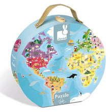 Load image into Gallery viewer, Janod - Hat Boxed Double Sided Puzzle - Our Beautiful Planet