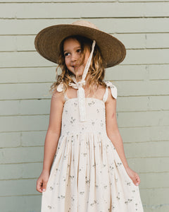 Rylee + Cru - Ivy Dress - Palms - Natural