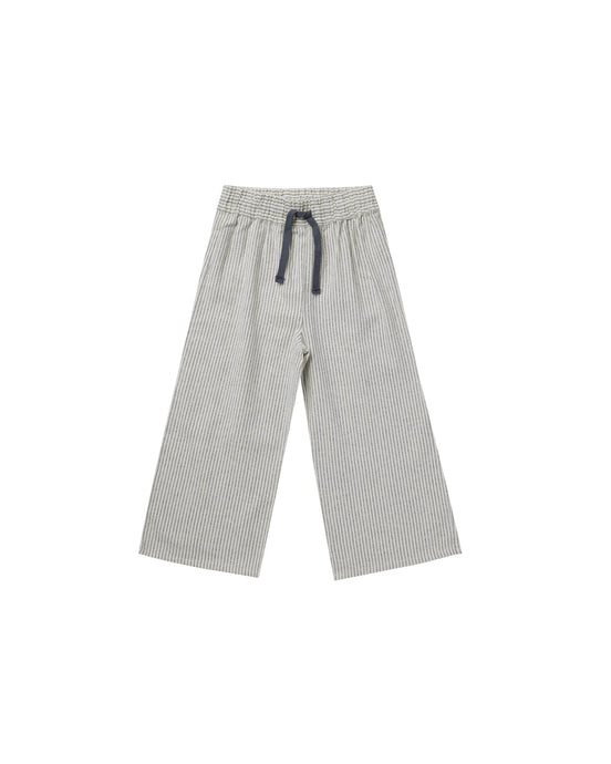 Rylee + Cru - Wide Leg Pant - Railroad Stripe