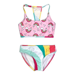 Appaman - Kira Bikini Set - Rainbow Hearts