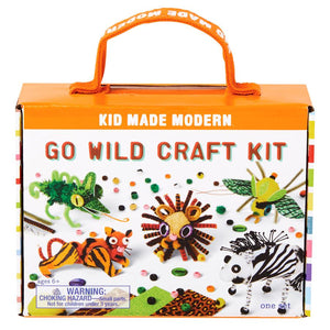 Kid Made Modern - Go Wild Craft Kit
