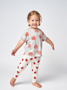 BOBO CHOSES - Lady Bug All Over Leggings - Offwhite