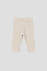 My Little Cozmo - Soft Touch Baby Leggings - Stone