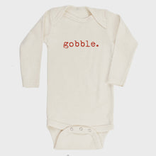 Load image into Gallery viewer, Tenth &amp; Pine - Gobble - Long Sleeve Organic Bodysuit